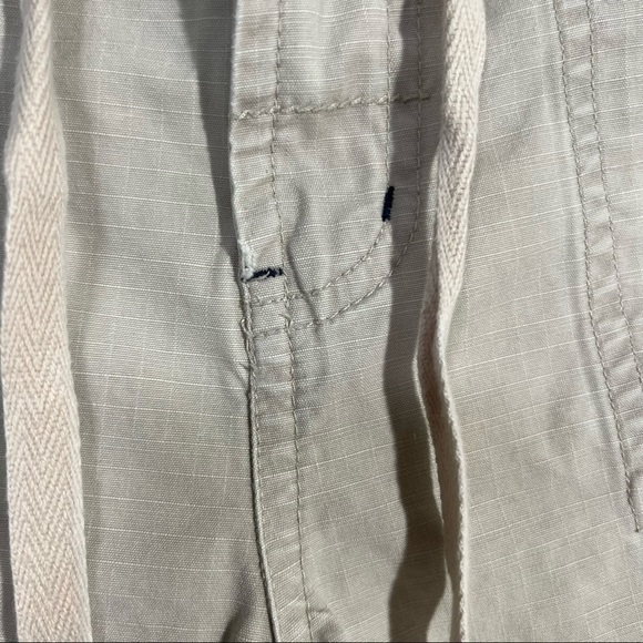 L.E.I. Y2K Vintage Ripstop Shorts with Roll Tabs Light Tan Sz 9 - Picture 4 of 12